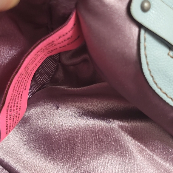 Juicy Couture Blue Quilted Leather Bag - Picture 13 of 15